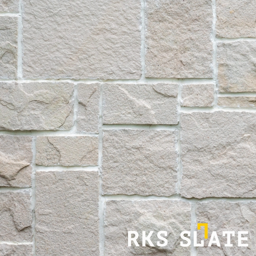 Отделочный камень RKS SLATE White Sandstone Castle