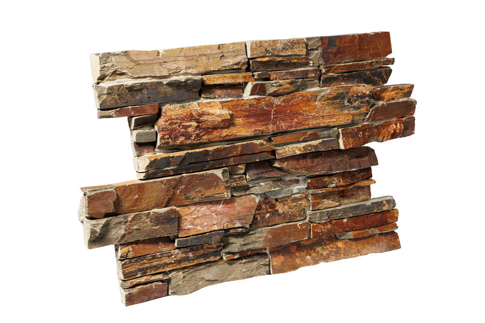 Декоративный камень 3D панели RKS SLATE Сланец Cedar Slate Country (грубый камень)