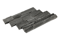 Декоративный камень сланец RKS SLATE Сланец Black Bark Country для эксклюзивной отделки фасада