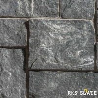 Облицовочный камень RKS SLATE Black Slate Castle