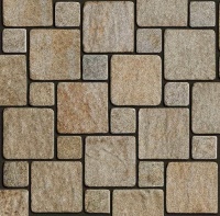 Гранитная брусчатка RKS Slate Vermont 200x200 мм, купить для мощения дорожек и ландшафта